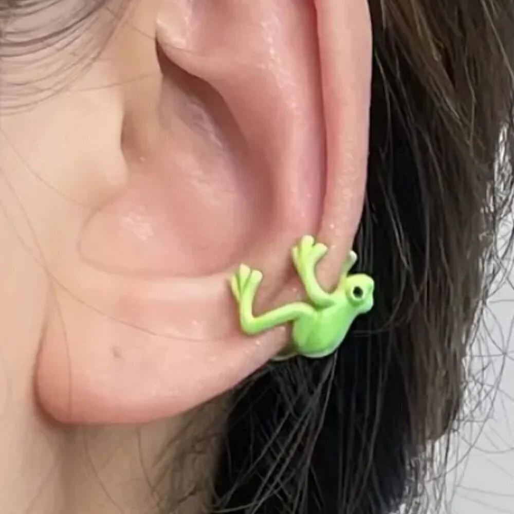 Cute Frog Ear Clips - Picture 10 of 16
